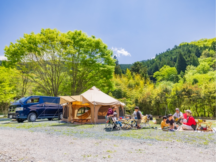オートキャンプ場：写真