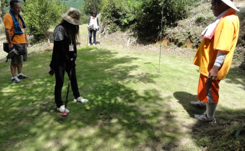 パークゴルフ：写真